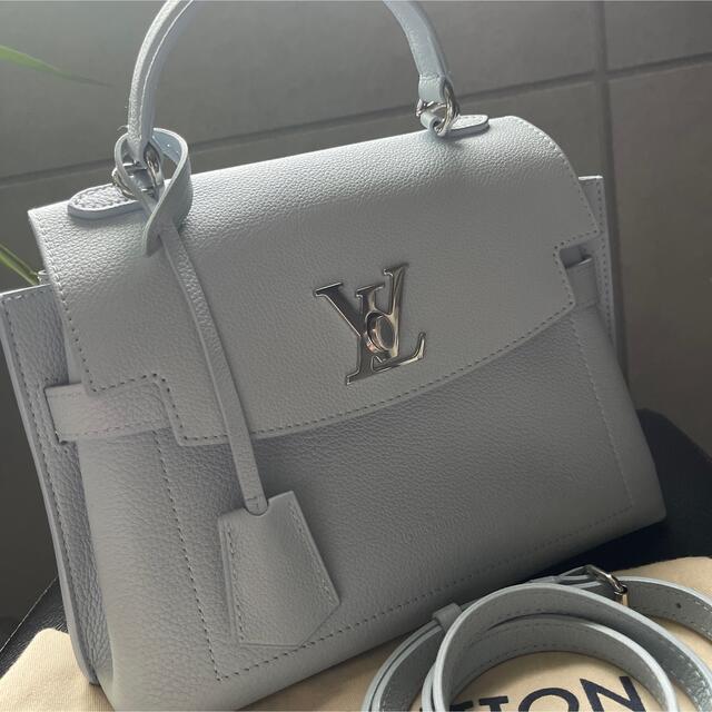 LOUIS VUITTON ロックミー BB エヴァー 2WAY ブルー約20cm横