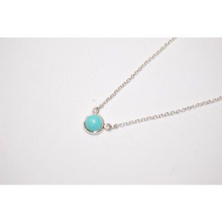 ティファニー(Tiffany & Co.)のティファニー　カラーバイザヤード　ターコイズペンダント　ネックレス　ＡＧ９２５(ネックレス)