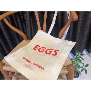 ロク(6 (ROKU))のMELROSE AND MORGAN 'EGGS' CANVAS BAG(トートバッグ)