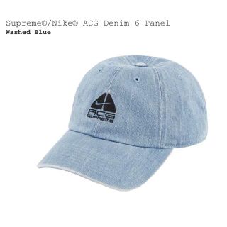 シュプリーム(Supreme)のSupreme Nike ACG Denim 6-Panel 01(キャップ)