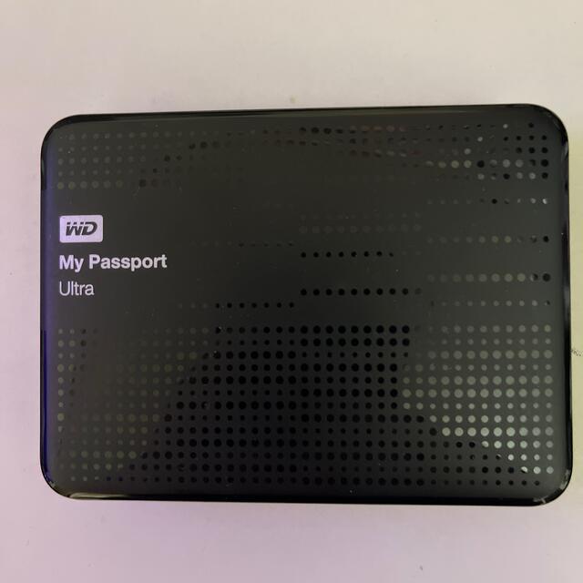 HDD wd my passport ultra 2tb ケースつき