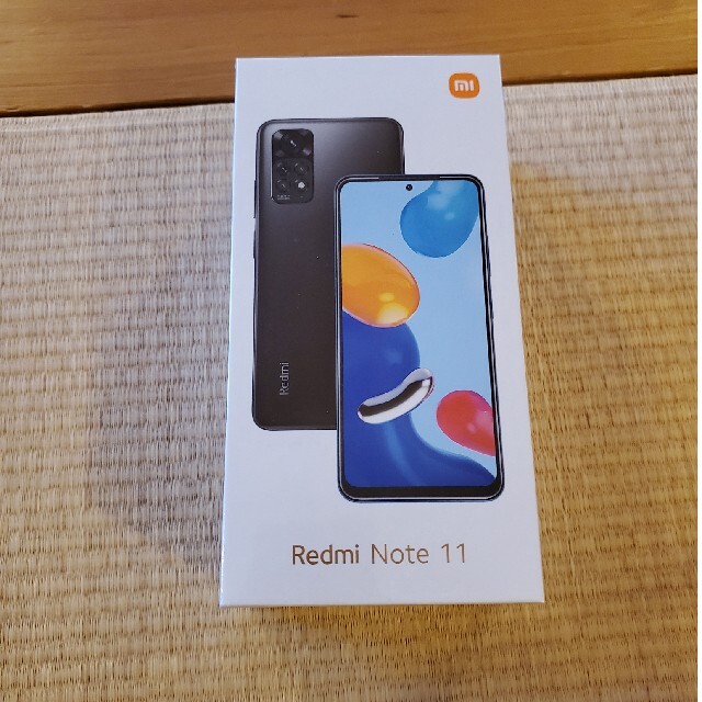 Xiaomi Redmi Note 11 Graphite Gray(グラファイスマホ/家電/カメラ