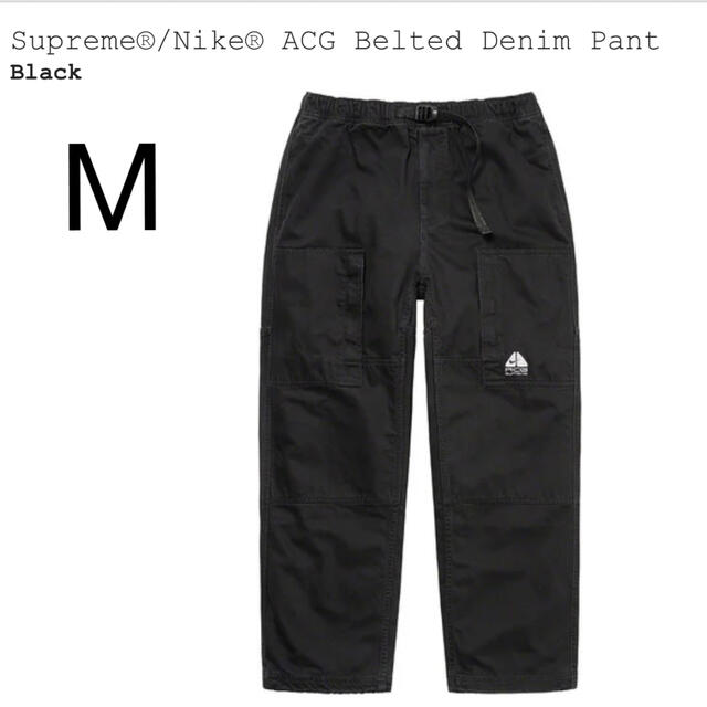 ワークパンツ/カーゴパンツ Supreme - M Supreme NIKE ACG Belted Denim Pant