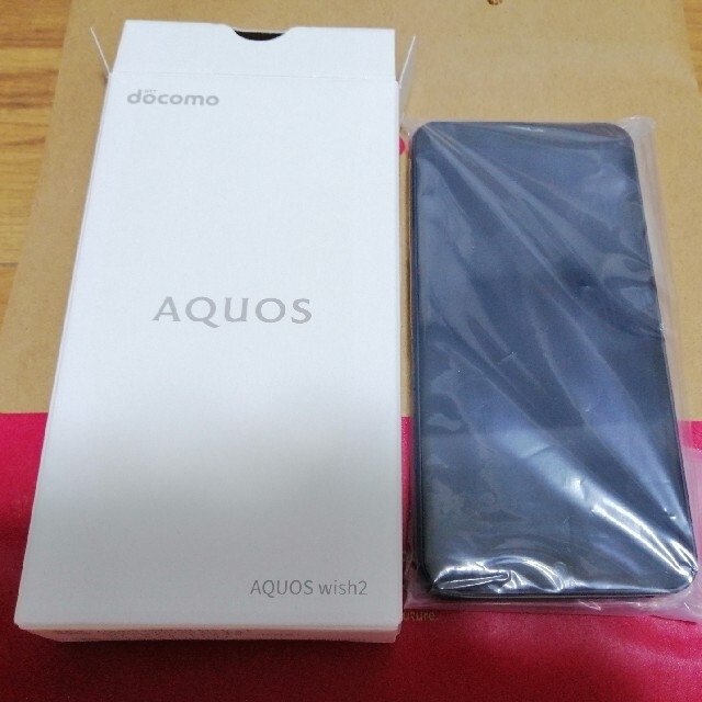 AQUOS wish2 チャコール 64 GB SIMフリー