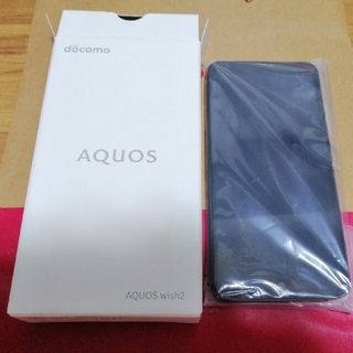 AQUOS wish2 チャコール 64 GB SIMフリー　未開封(スマートフォン本体)