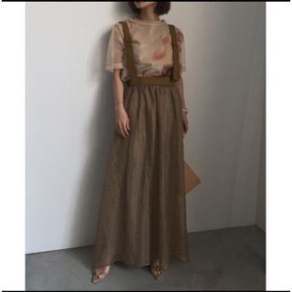 アメリヴィンテージ(Ameri VINTAGE)のAmeri VINTAGE    2WAY SUSPENDER SKIRT(ロングスカート)