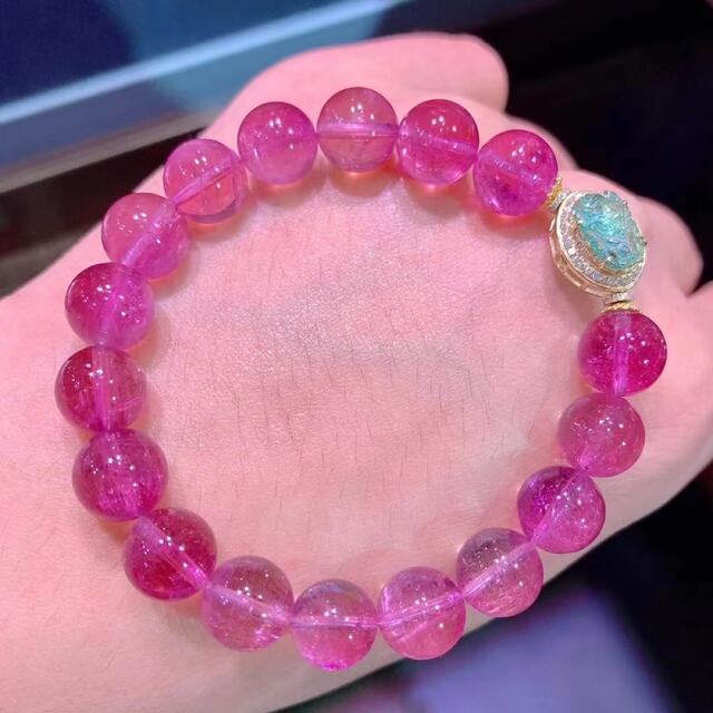 ひし型 ⭐︎【高級】トルマリン ブレスレット k18 21.7ct - crumiller.com