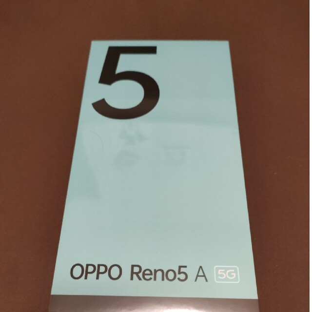 新品未開封　OPPO Reno5 A  eSIM