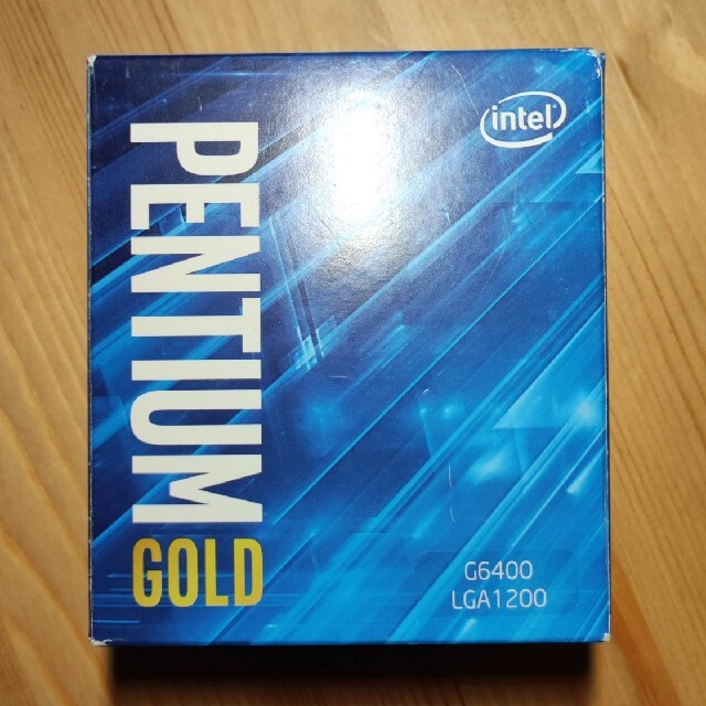Intel Pentium Gold G6400 BOX 純正クーラー付き