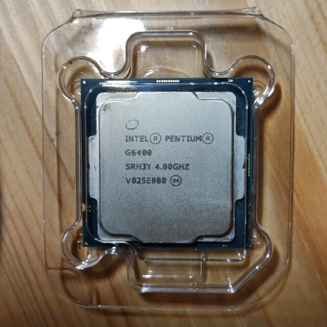 Intel Pentium Gold G6400 BOX 純正クーラー付き 2