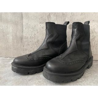 ヨウジヤマモト(Yohji Yamamoto)のヨウジヤマモト y's レザーサイドゴアブーツ チェルシーブーツ #［1024］(ブーツ)