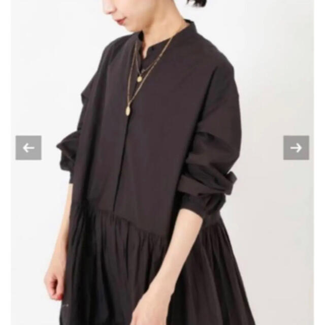 IENA - 新品【LUANA /ルアナ】ポプリンギャザーワンピースの通販
