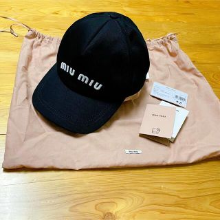 ミュウミュウ キャップの通販 100点以上 | miumiuを買うならラクマ