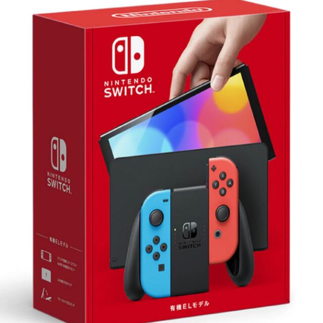 ニンテンドースイッチ　有機EL ネオンゲームソフト/ゲーム機本体