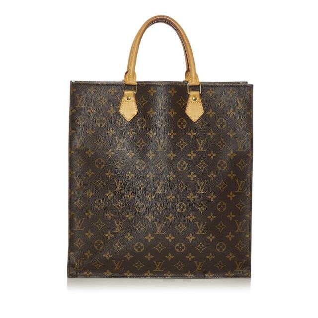 美品 ルイ ヴィトン モノグラム サックプラ ハンドバッグ トートバッグ M51140 PVC レディース LOUIS VUITTON 【1-0073014】