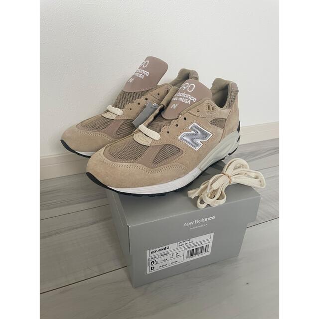 Kith × New Balance 990V2 "Tan"