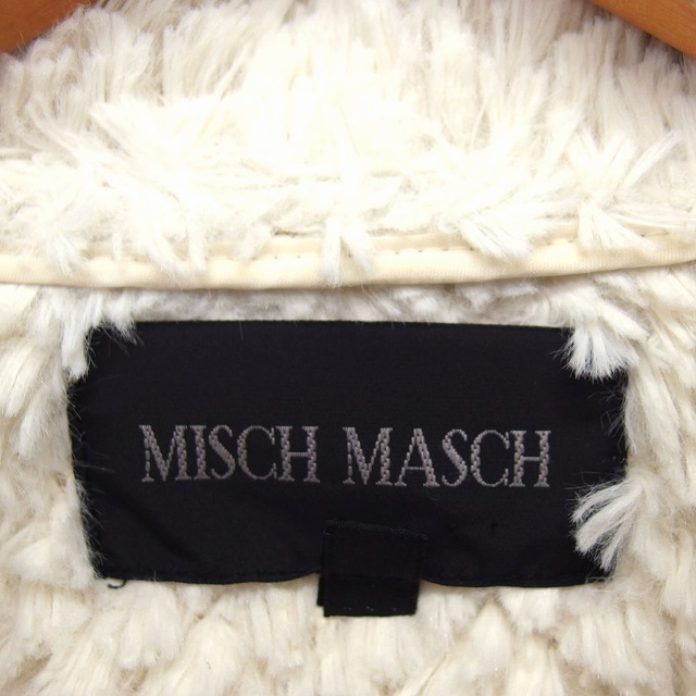 MISCH MASCH(ミッシュマッシュ)のミッシュマッシュ フェイクムートン ジャケット アウター ボア ベージュ レディースのジャケット/アウター(その他)の商品写真