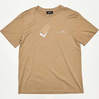 アーペーセー(A.P.C)のA.P.C. アーペーセー Item Tシャツ ベージュ アイテム TEE ロゴ(Tシャツ/カットソー(半袖/袖なし))