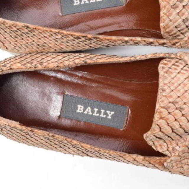 Bally(バリー)のBALLY アナコンダ革 ローファー シューズ レディースの靴/シューズ(ローファー/革靴)の商品写真