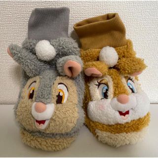 ディズニー(Disney)の★美品★ディズニーランド★サンパー★ミスバニー★グローブ★手袋(キャラクターグッズ)