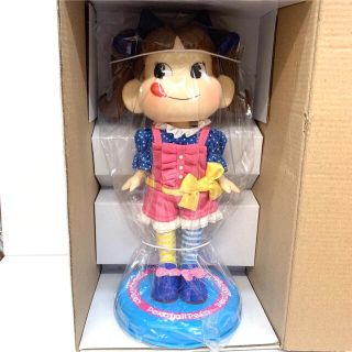 おもちゃ/ぬいぐるみペコテール人形 ペコちゃん 人形 懸賞品 FUJIYA 不二家 レア フィギュア