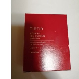 ミシャ(MISSHA)の新品 ティルティル TIRTIRレッド 赤 21Nミニ クッションファンデ(ファンデーション)