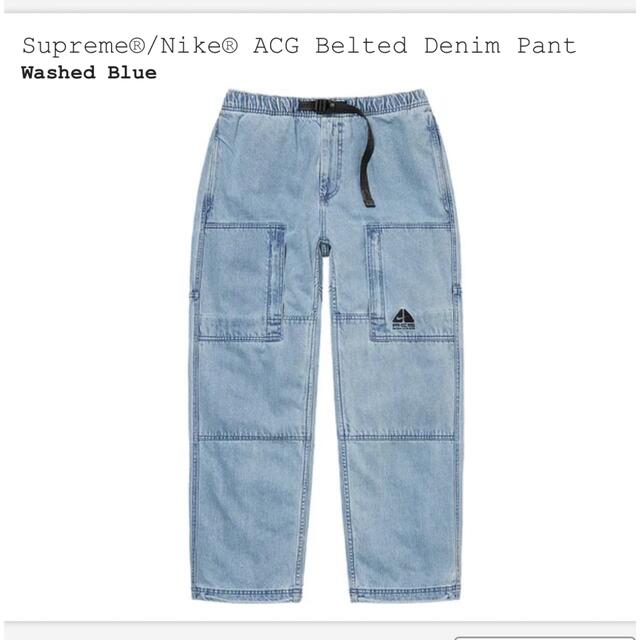 メンズSupreme Nike ACG Belted Denim Pant L