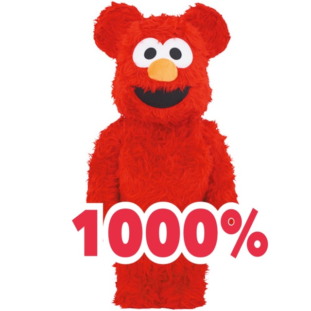 未開封 BE@RBRICK ELMO Costume Ver.2.0 1000％