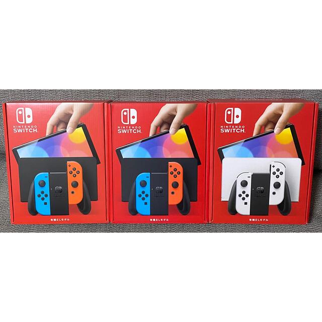 超歓迎 Nintendo Switch - 新品 Nintendo Switch 本体 有機EL ネオン2