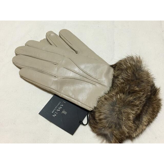 LANVIN COLLECTION - 165新品LANVIN COLLECTION羊革レザーラビット ...