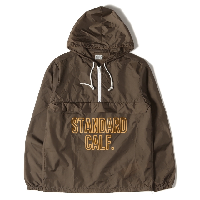 STANDARD CALIFORNIA スタンダードカリフォルニア  パーカー パッカブル ナイロン アノラックパーカー SD Packable Windbreaker Anorak ジャケット ウインドブレーカー ブラウン S アウター 【メンズ】