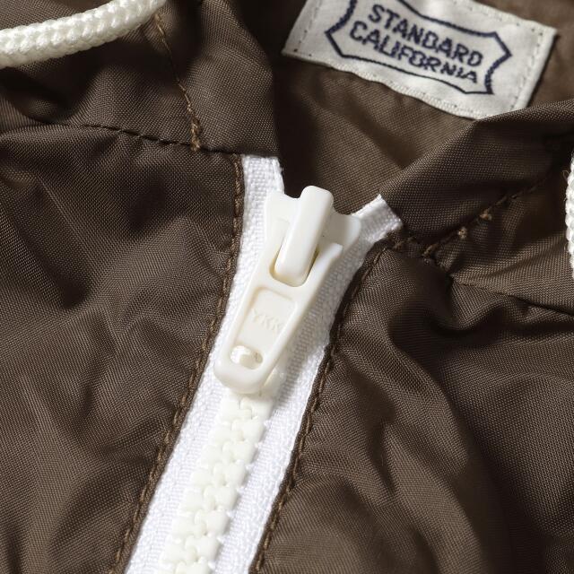 STANDARD CALIFORNIA スタンダードカリフォルニア  パーカー パッカブル ナイロン アノラックパーカー SD Packable Windbreaker Anorak ジャケット ウインドブレーカー ブラウン S アウター 【メンズ】 3