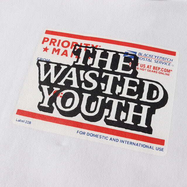 BlackEyePatch ブラックアイパッチ パーカーWasted Youth コラボロゴ