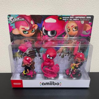 amiibo トリプルセット スプラトゥーン(ゲームキャラクター)