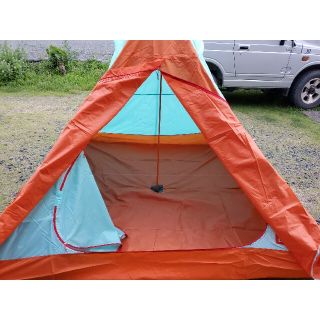 3年保証 即日出荷 チャムス BOOBY TEEPEE 2人用 イエロー ブルー