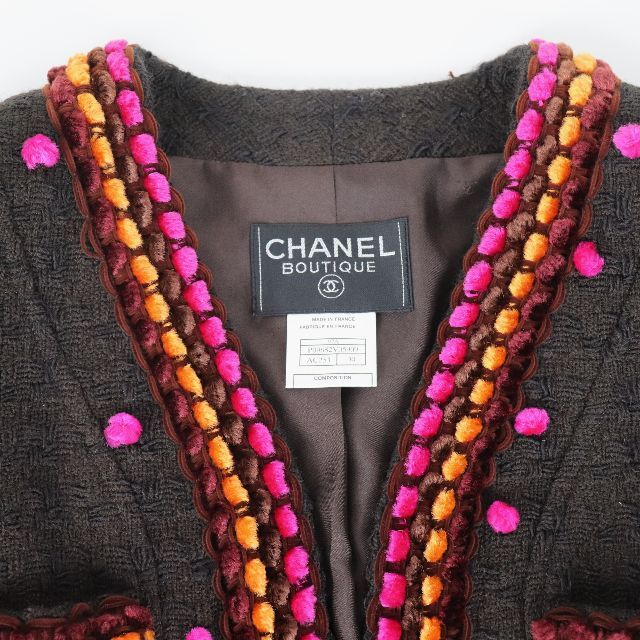 CHANEL(シャネル)の希少/ヴィンテージ/美品　シャネル　セットアップ　ジャケット×パンツ　レディース レディースのフォーマル/ドレス(スーツ)の商品写真