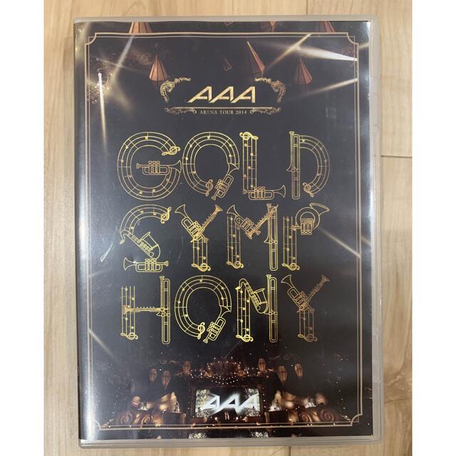 AAA(トリプルエー)のAAA　ARENA　TOUR　2014　-Gold　Symphony- DVD エンタメ/ホビーのDVD/ブルーレイ(ミュージック)の商品写真