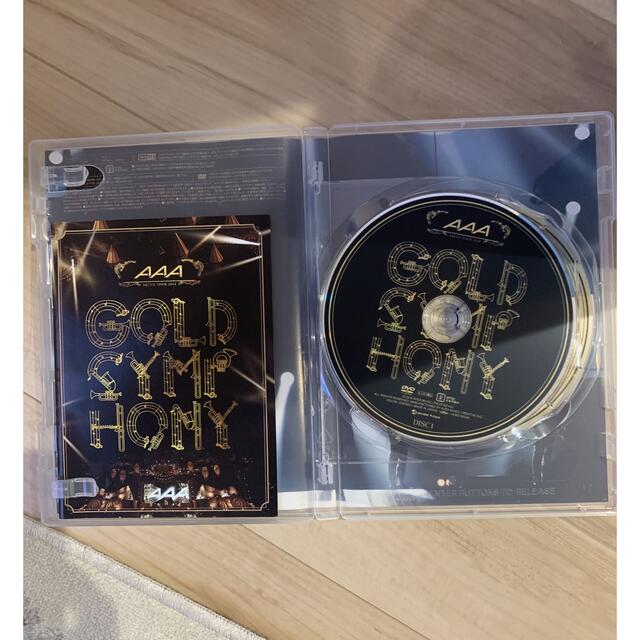 AAA(トリプルエー)のAAA　ARENA　TOUR　2014　-Gold　Symphony- DVD エンタメ/ホビーのDVD/ブルーレイ(ミュージック)の商品写真