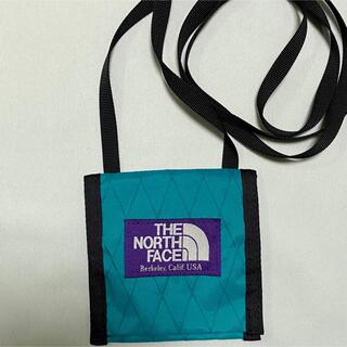 THE NORTH FACE - north faceノースフェイスパープルレーベルカードケースショルダーバッグ