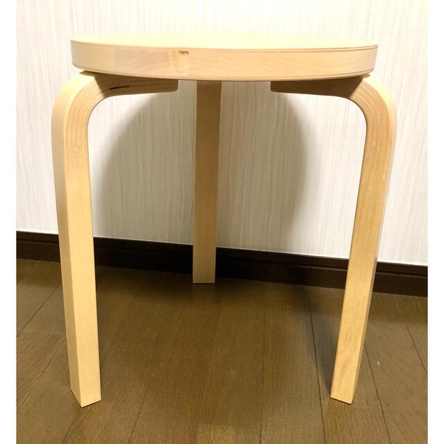 新品［artek］ウスタヴァ　スツール60 バーチ