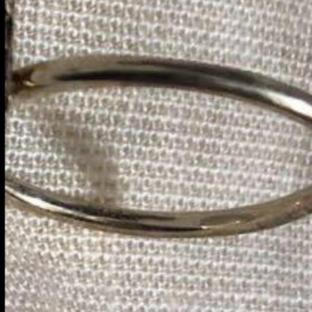 agete(アガット)のアガット  ローマンガラス　リング　シルバー レディースのアクセサリー(リング(指輪))の商品写真