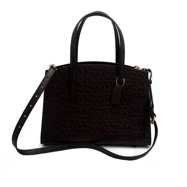 公式格安 コーチ/2WAYバッグ/シグネチャー/こげ茶/51728【BAG4000