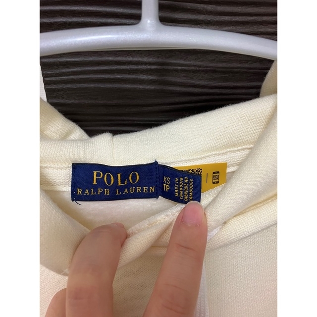 Ralph Lauren(ラルフローレン)のポロ　ラルフローレン　ジャズ Polo ベア クロップド フリース フーディ レディースのトップス(パーカー)の商品写真