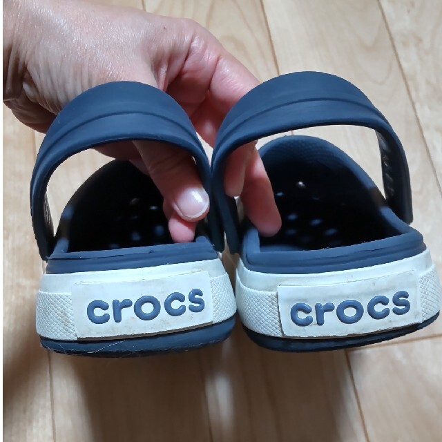 crocs(クロックス)のクロックス　サンダル　4 6 22cm キッズ/ベビー/マタニティのキッズ靴/シューズ(15cm~)(サンダル)の商品写真