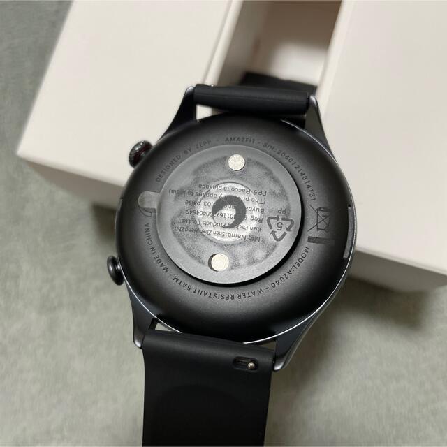 スマートウォッチ amazifit GTR3 PRO メンズの時計(腕時計(デジタル))の商品写真