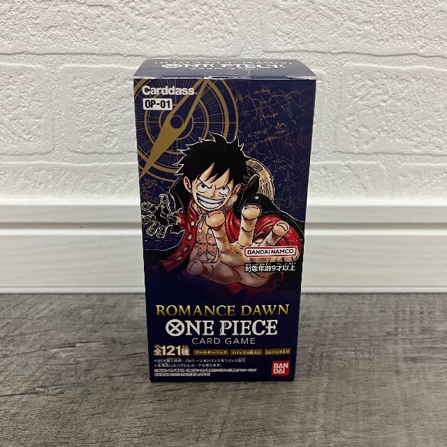 ワンピースカードROMANCE DAWN 1BOX分　BOX購入特典付き