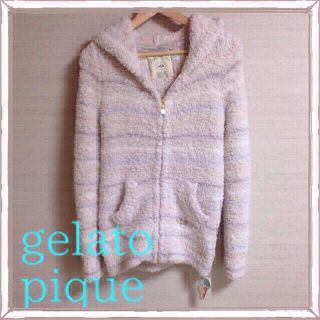 ジェラートピケ(gelato pique)のgelato pique パーカー♡新品(ルームウェア)