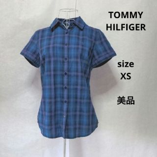 トミーヒルフィガー(TOMMY HILFIGER)のTOMMY HILFIGER　トミーフィルフィガー　レディース半袖シャツ(シャツ/ブラウス(半袖/袖なし))