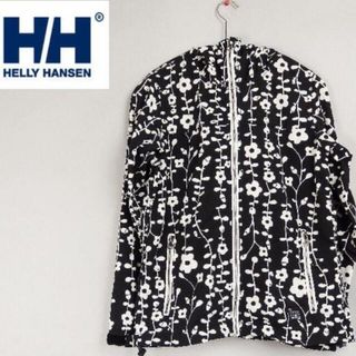 ヘリーハンセン(HELLY HANSEN)の【美品】ヘリーハンセン　花柄ナイロンジャケット　マウンパ(ナイロンジャケット)