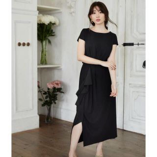 Herlipto♡Asymmetric Ruffled Jersey Dress